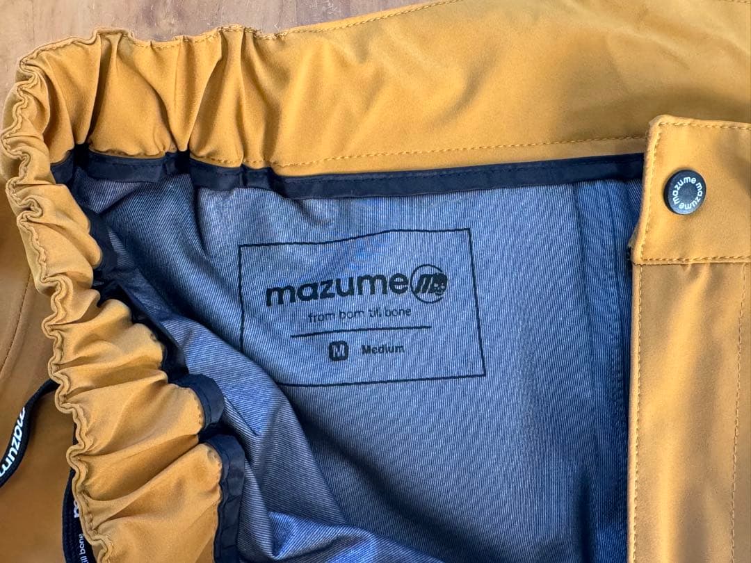 mazume グリーン レインウェア M 試着程度