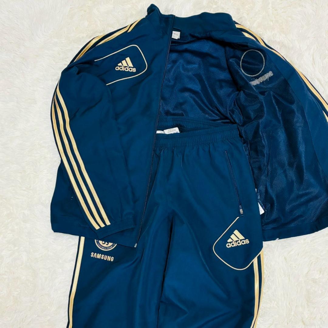 美品 adidas チェルシーFC トレーニングウェア上下 SAMSUNG L