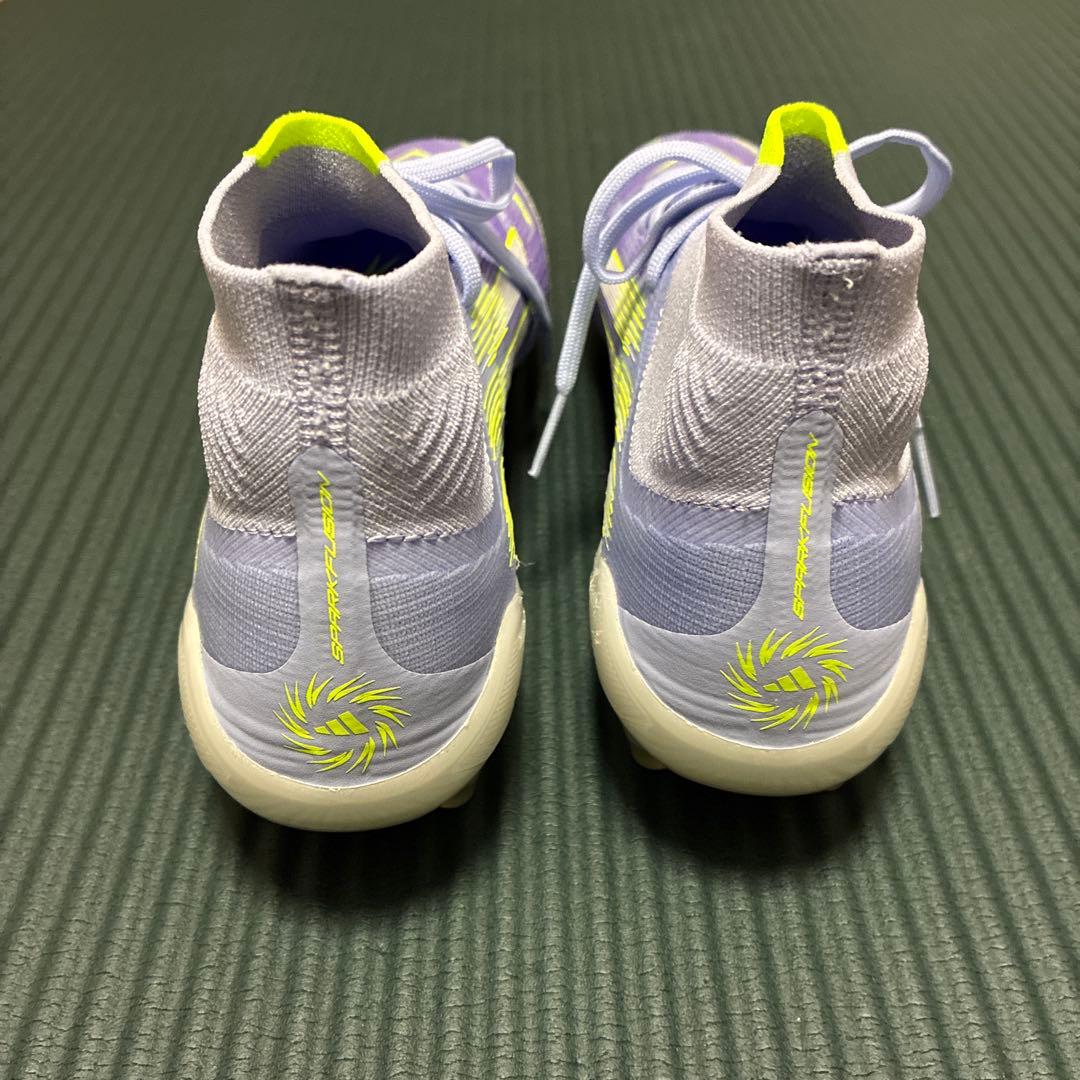 adidas F50 サッカーシューズ・スパイク 紫・黄緑