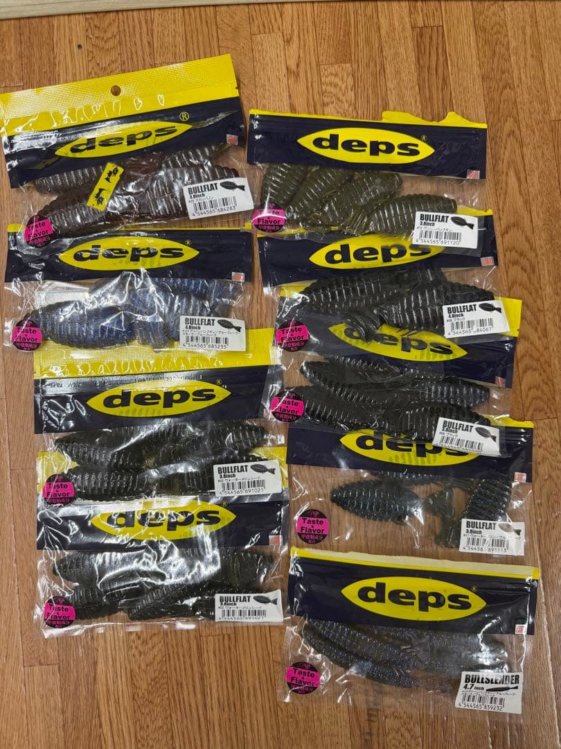 deps デプス　ソフトルアー　ワーム　バス釣り　まとめ売り　お買い得セット