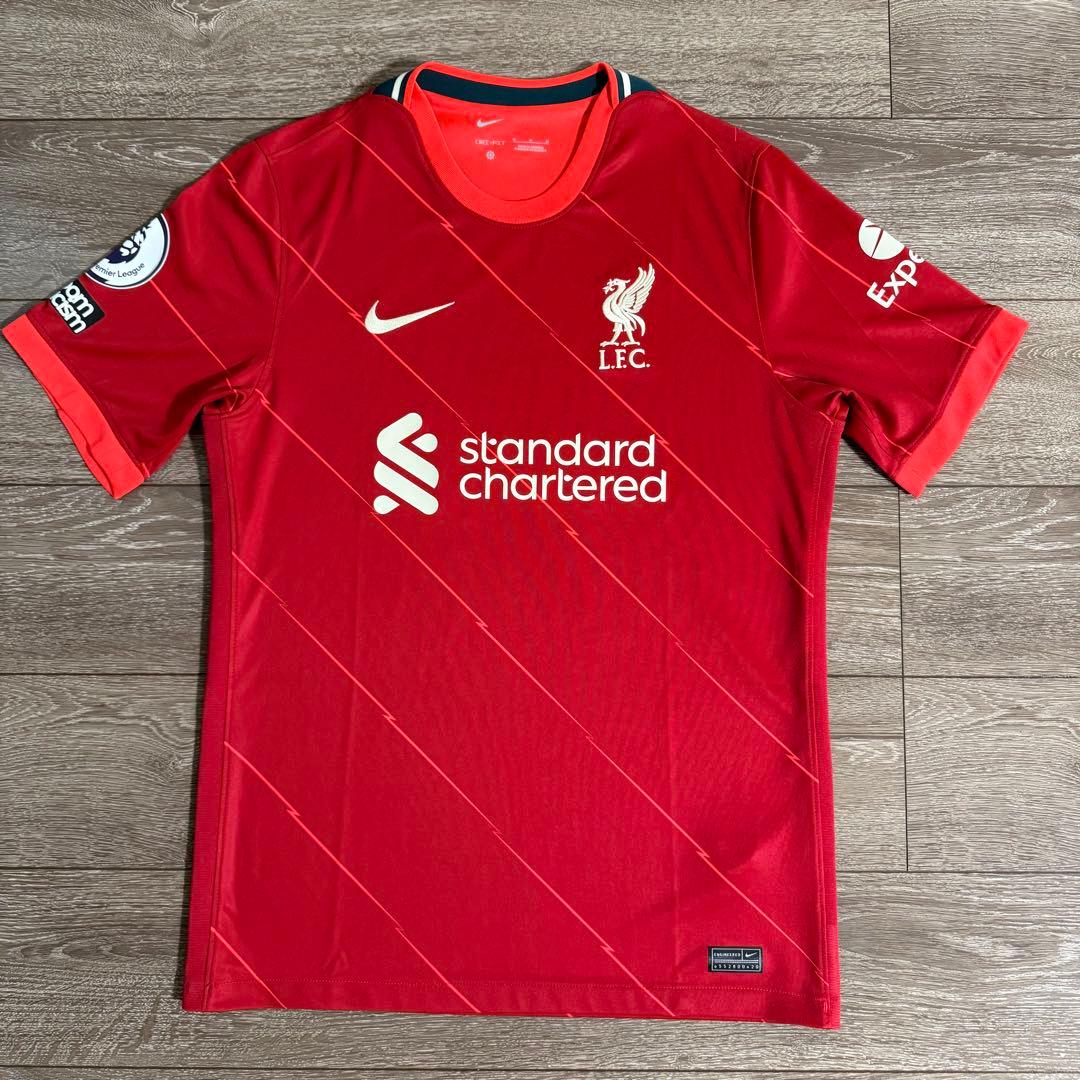 正規品NIKE リバプールFC 21/22 SALAH ホーム ユニフォーム L