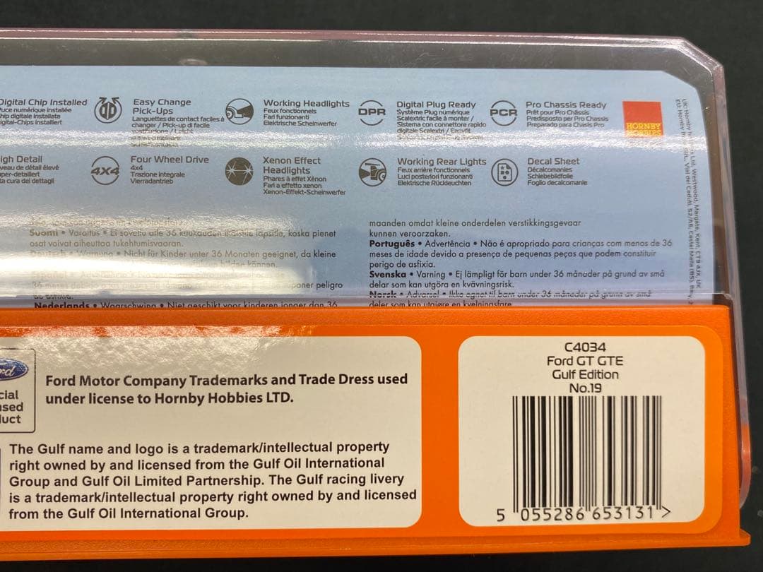 スケーレックストリックフォードGT GTE Gulf 1/32 ガルフカラー美品