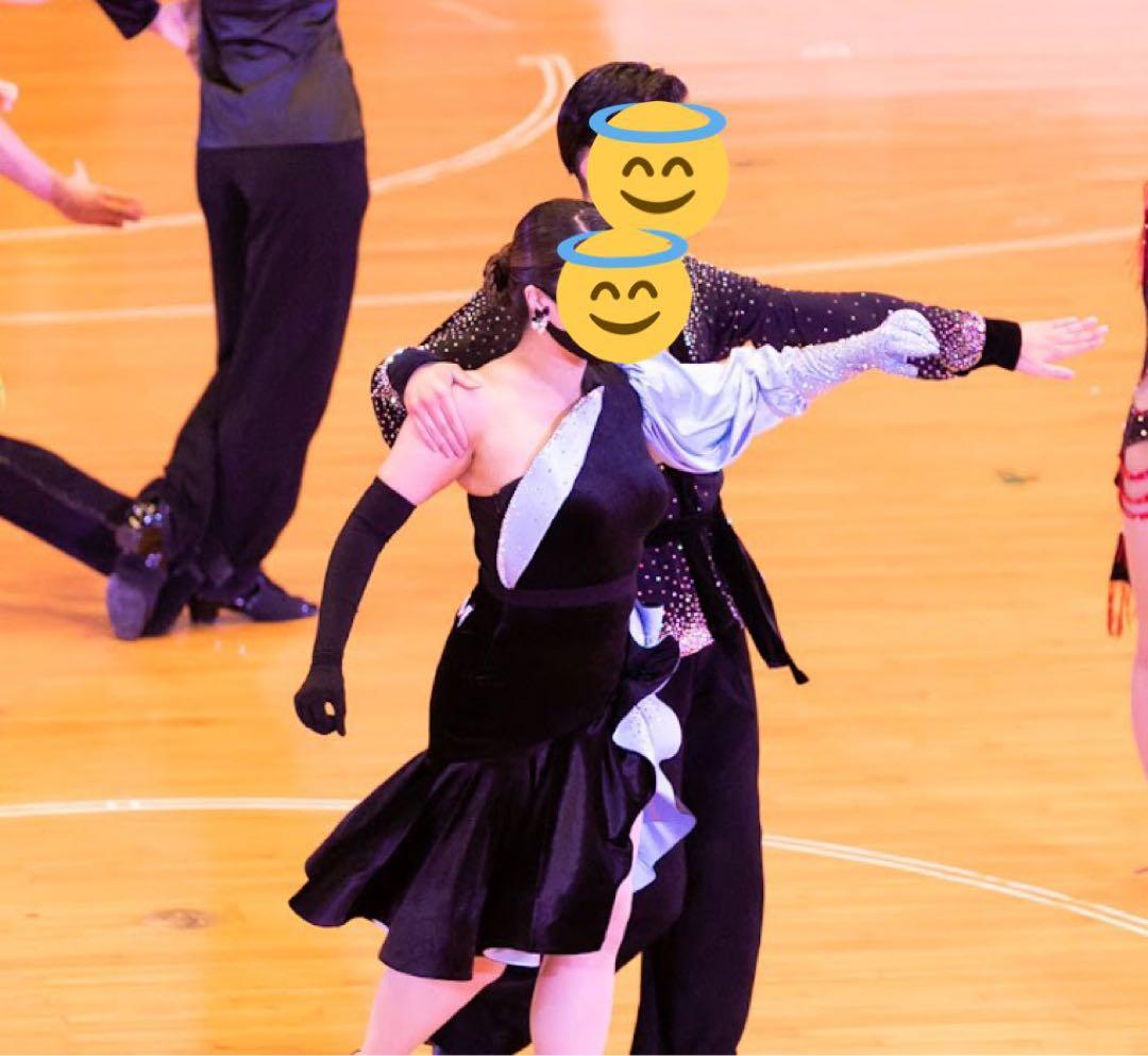 【付属品あり】ラテンドレス　社交ダンスドレス　競技会　デモ