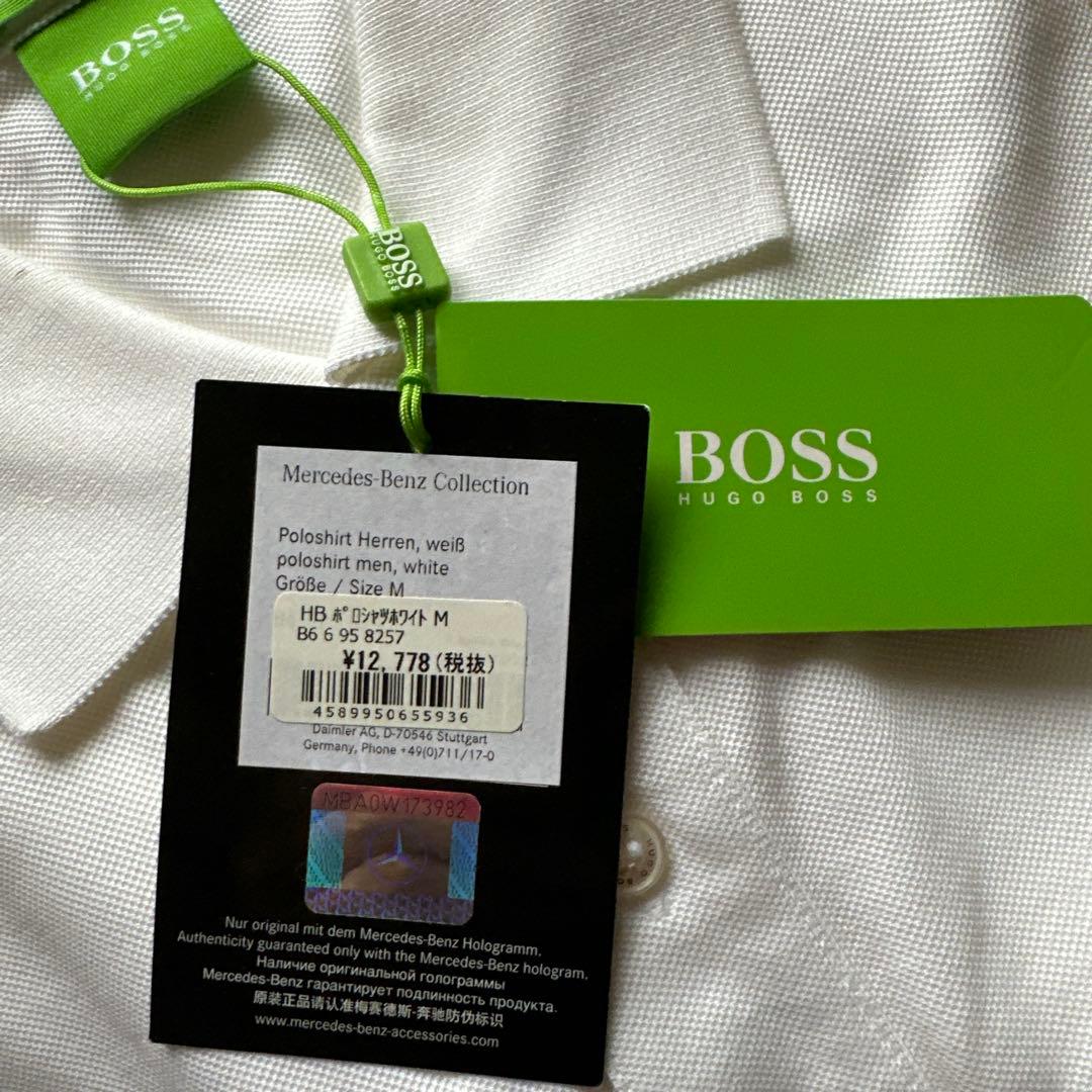 HUGO BOSS メルセデス・ベンツコレクション ポロシャツ M ホワイト