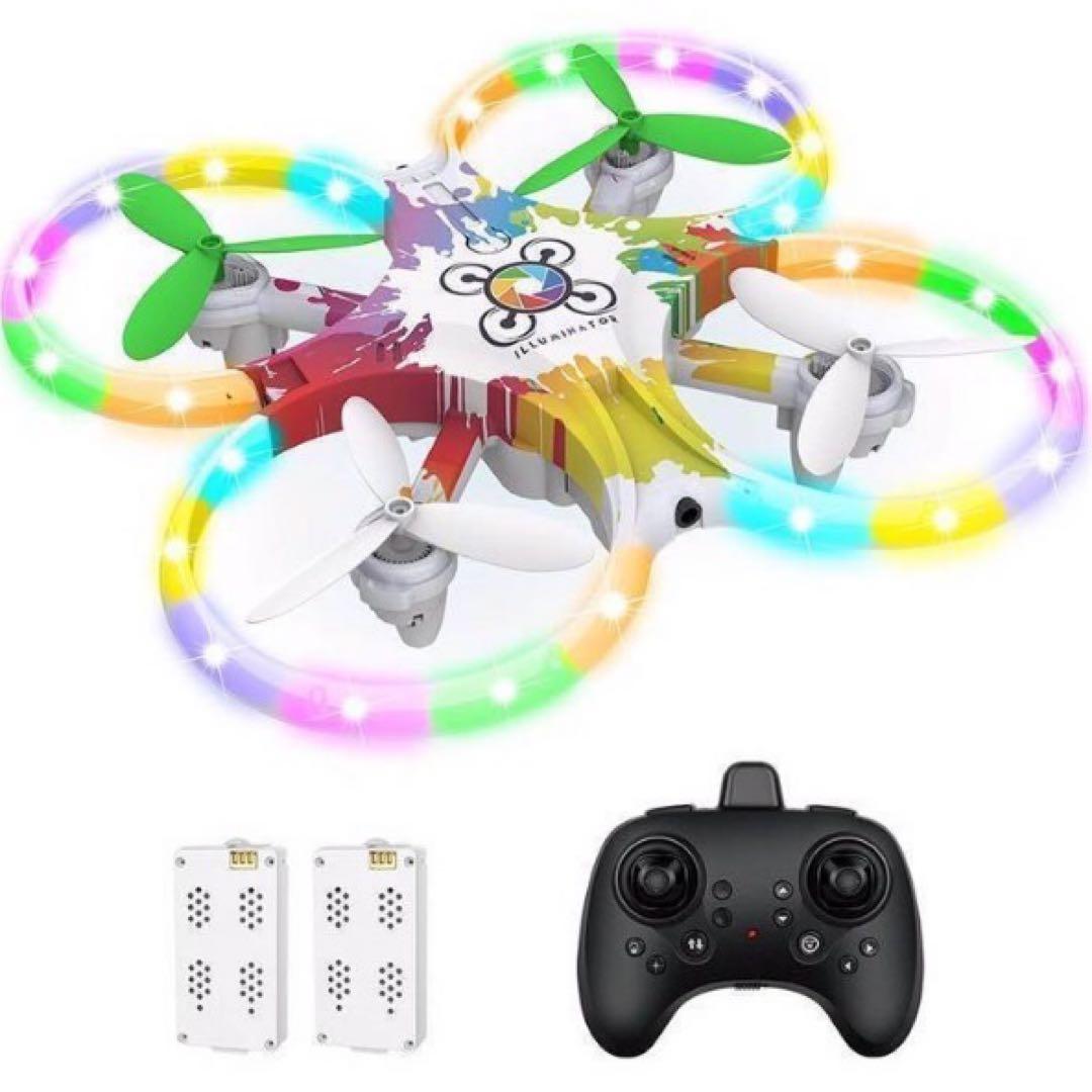 小型 LEDライト付きドローン