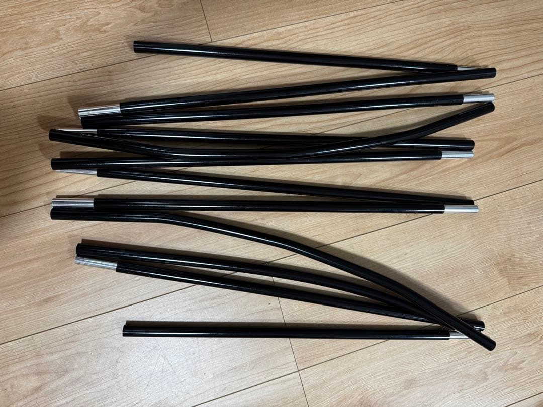 Ogawa ファシル 2ルームテント＋補助ポール、ロープ