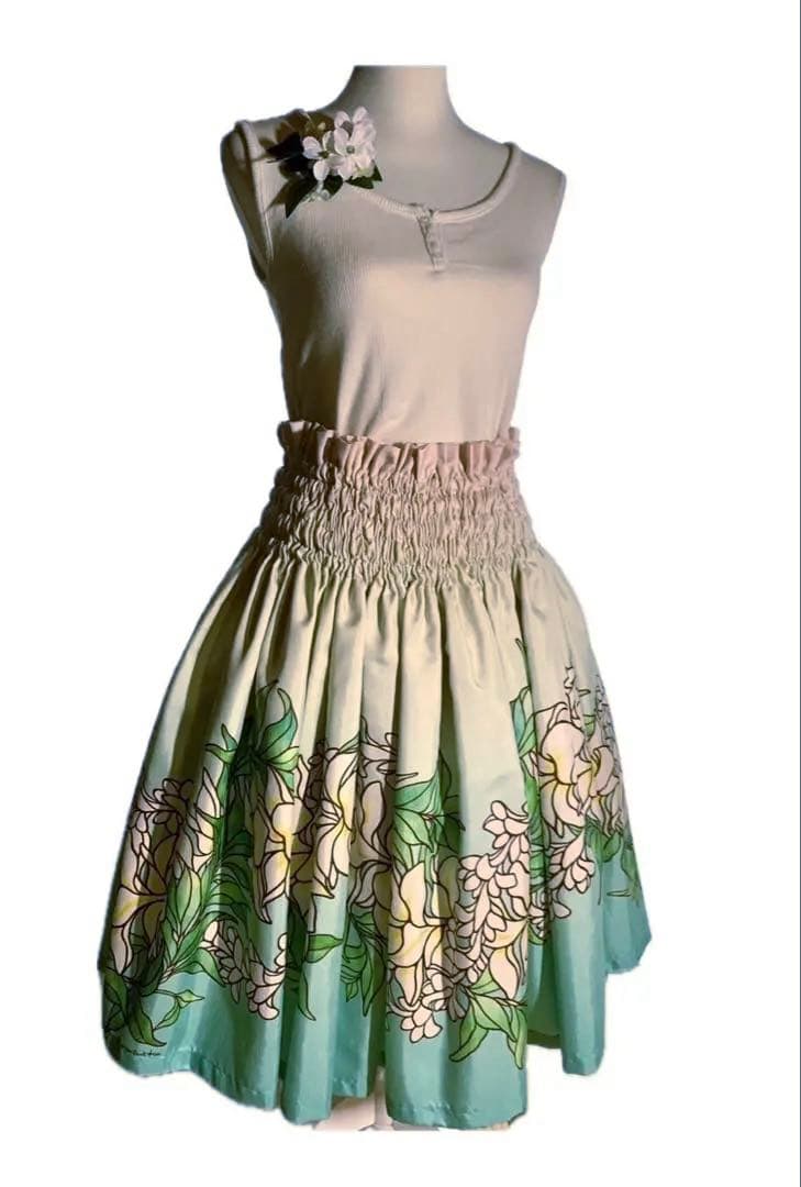 Hawaiian Paint KAN Design パウスカート　70cm丈