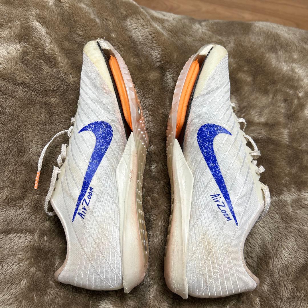Nike Zoom スパイクシューズ ホワイト/ブルー
