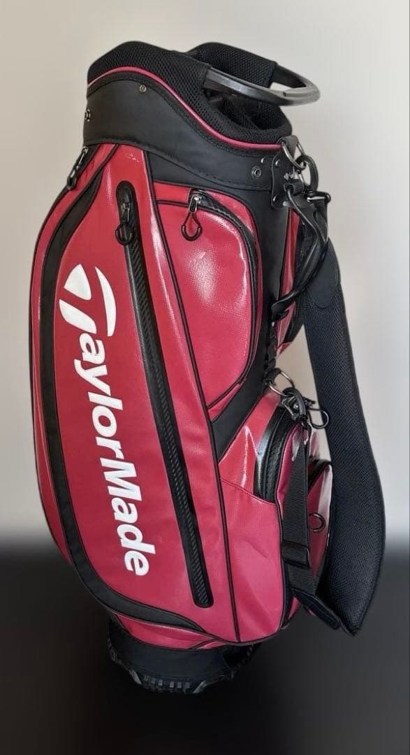 TaylorMade キャディバッグ　レッド