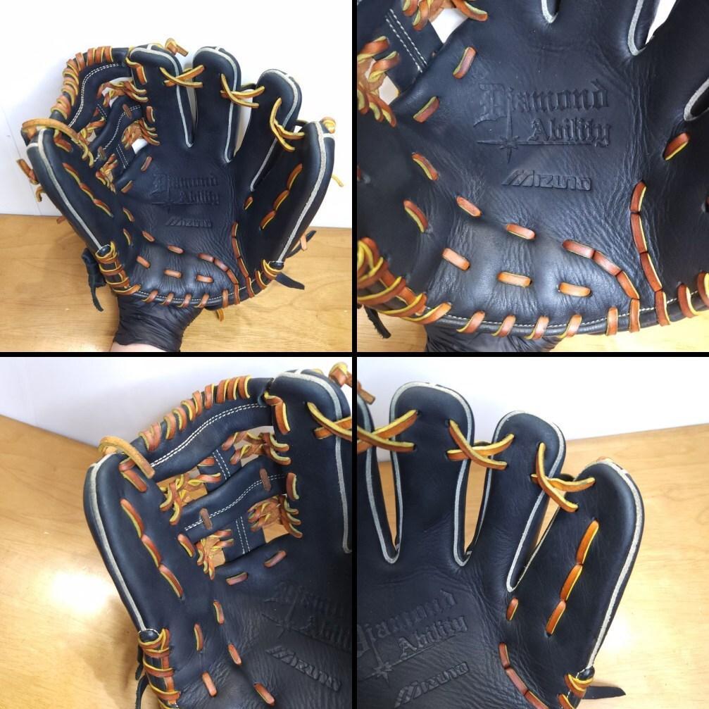 ミズノ 村田修一モデル ダイアモンドアビリティー 美品 内野用 軟式グローブ