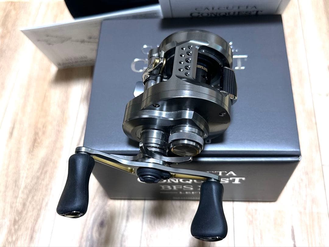 SHIMANO■シマノ 23 カルカッタコンクエスト BFS XG LEFT 左