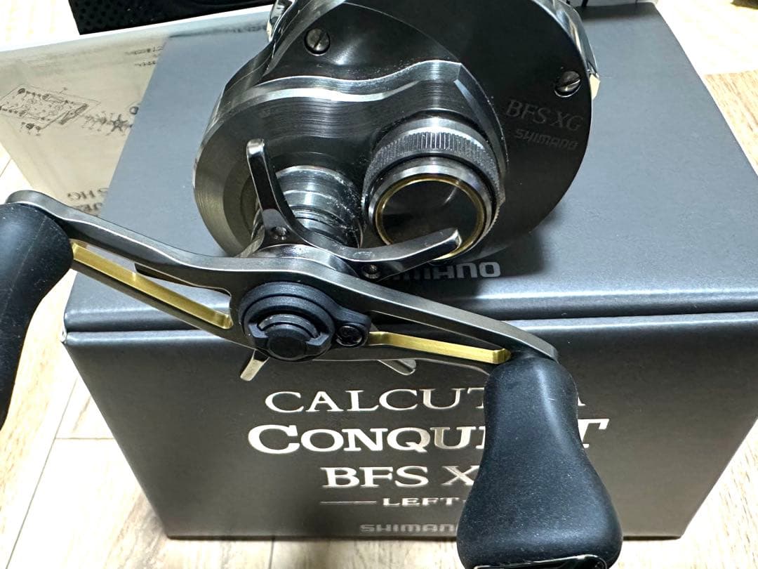 SHIMANO■シマノ 23 カルカッタコンクエスト BFS XG LEFT 左