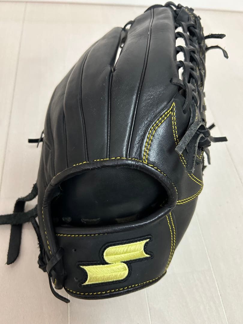 [美品/状態良好]SSK ブラック 軟式グローブ　ソフトボール
