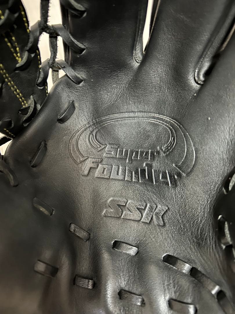 [美品/状態良好]SSK ブラック 軟式グローブ　ソフトボール