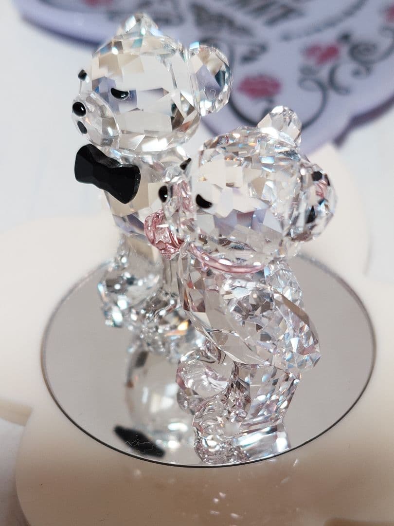 てんてん クリスベア はじめてのキス Swarovski