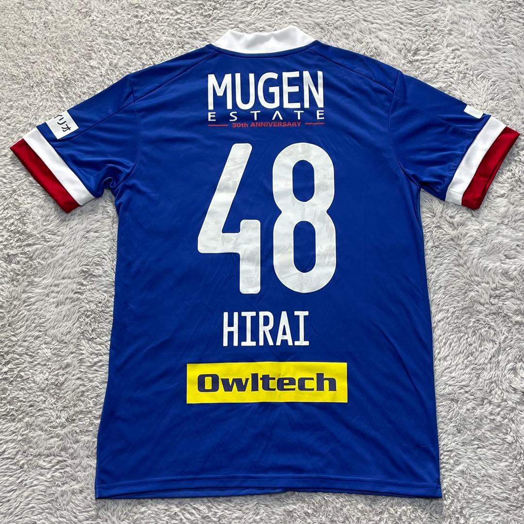 アディダス　サッカーシャツ　ゲームシャツ　横浜F・マリノス　ボーダー　Lサイズ