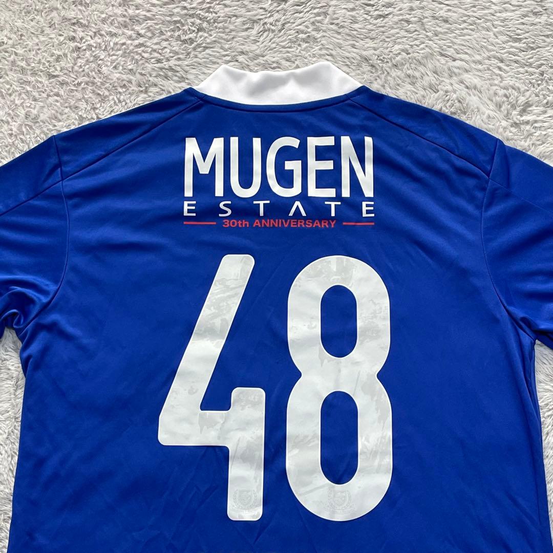 アディダス　サッカーシャツ　ゲームシャツ　横浜F・マリノス　ボーダー　Lサイズ