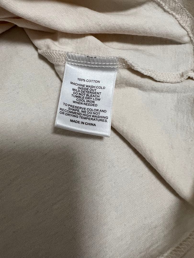 レッドホットチリペッパーズ　ツアーTシャツ