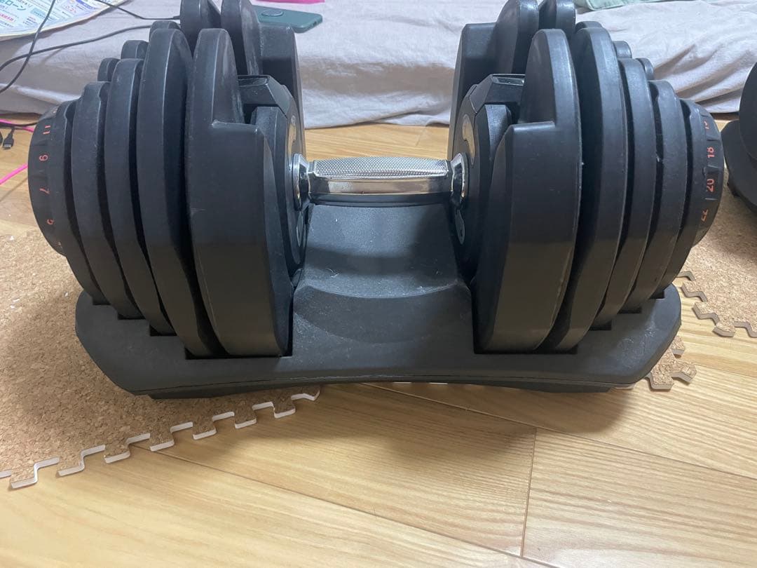 可変式ダンベル 40kg X 1個 ②