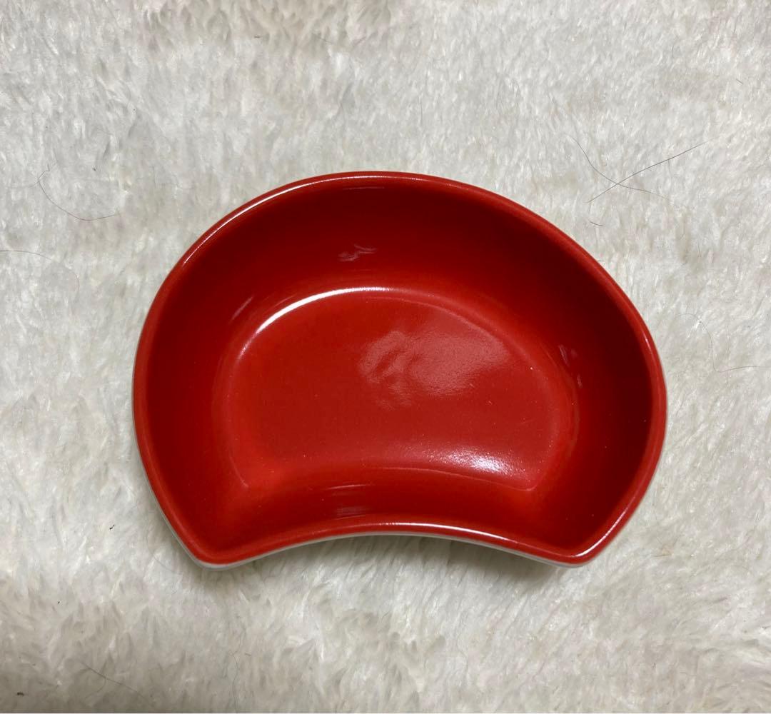 ・未使用・希少・ルクルーゼ ・ミッキーマウス・TABLEWARE SET・レッド