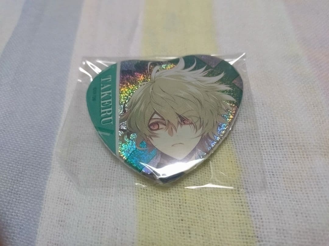 Collar×Malice カラマリ きらきらハート缶バッジ 笹塚尊　10個