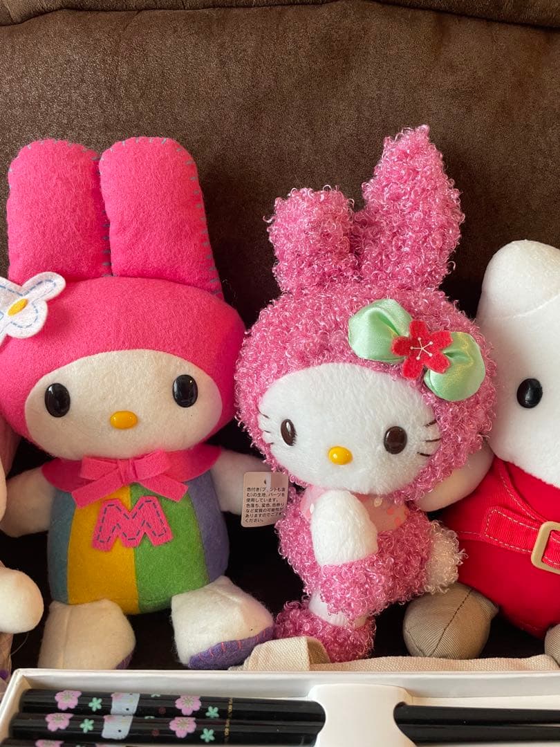 ハローキティ　マイメロ　ぬいぐるみ　平成　レトロ　サンリオ kitty