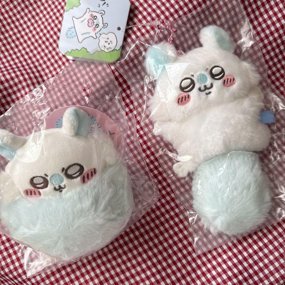 【新品.お顔厳選】☆ちいかわ　飛び立つモモンガ＆しっぽふんわりぬいぐるみ☆