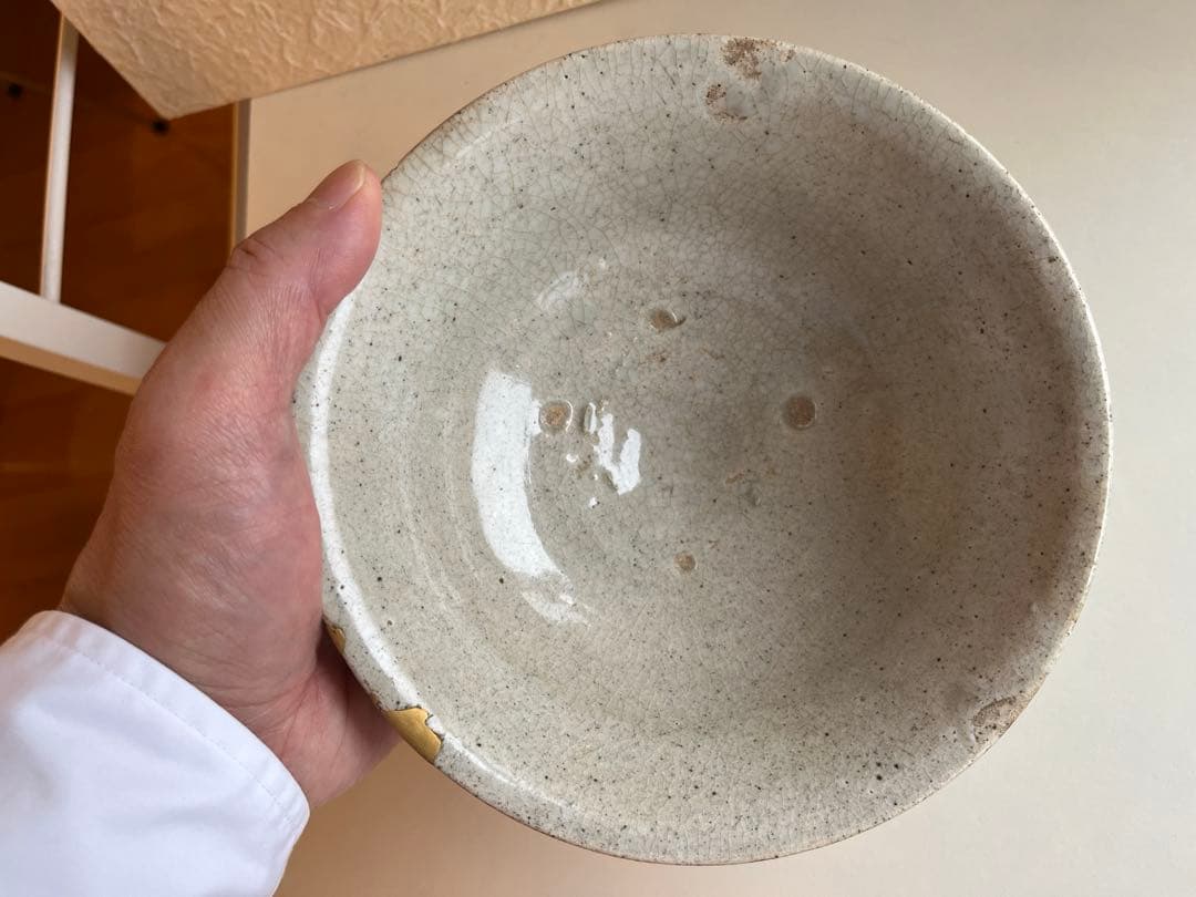 李朝 井戸茶碗 金継ぎ