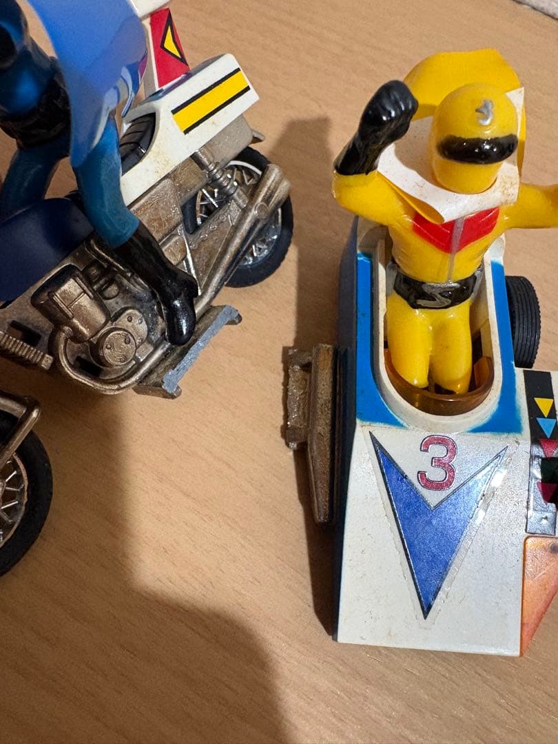 ポピー ポピニカ 秘密戦隊ゴレンジャー イエロー ブルー ブルーマシーン6050