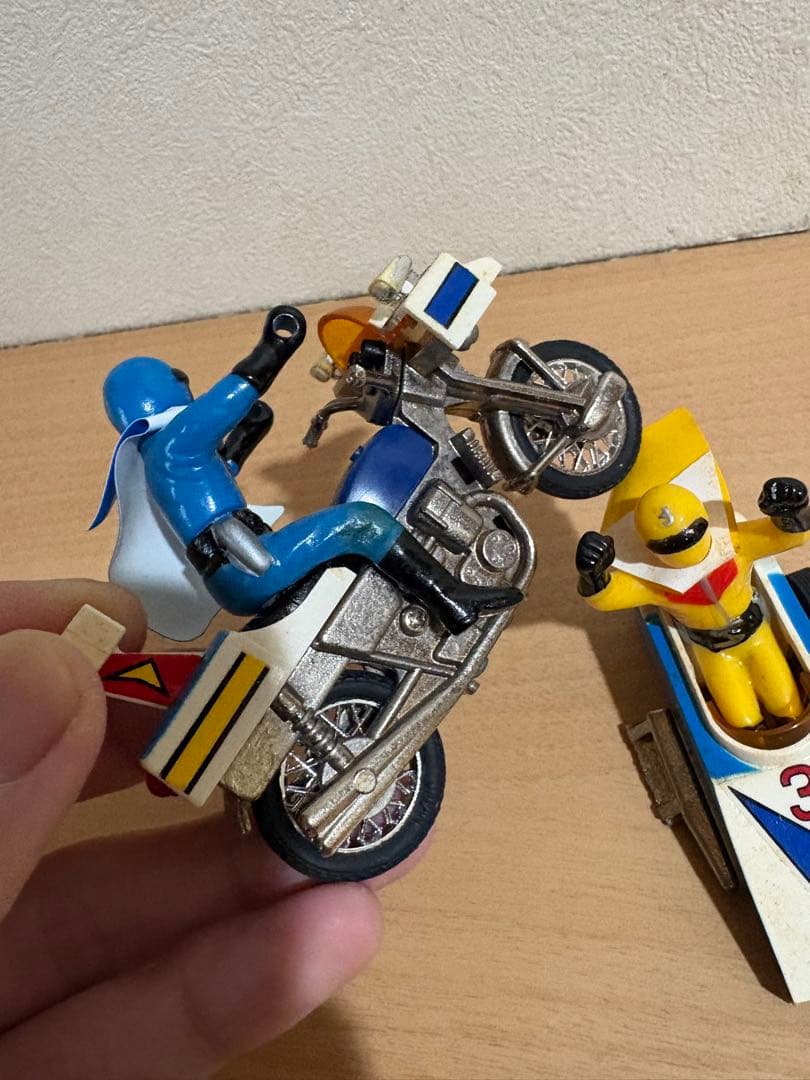 ポピー ポピニカ 秘密戦隊ゴレンジャー イエロー ブルー ブルーマシーン6050