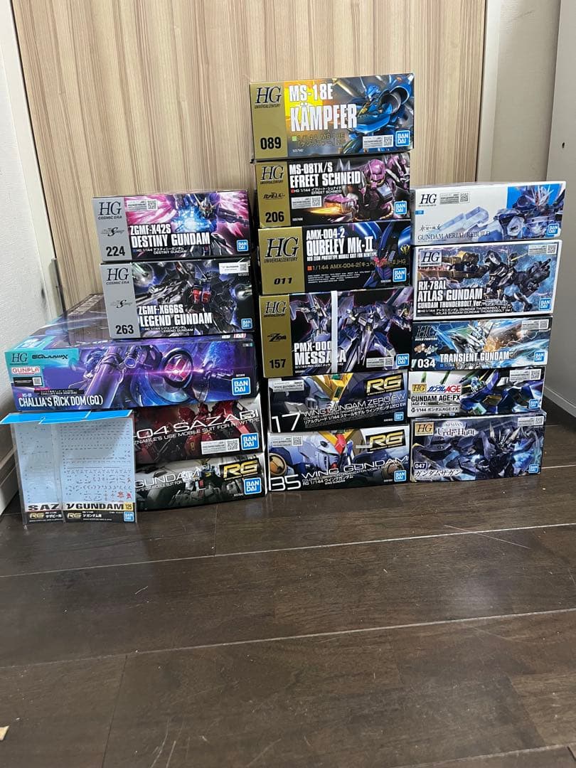 1/144 ガンプラまとめ売り　HG HGUC RG 宇宙世紀 νガンダム