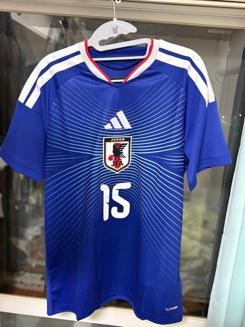 新品未使用 フラッグ付き 日本代表 ユニフォーム 鎌田選手