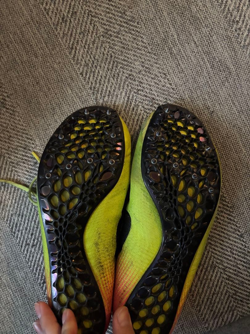 Nike スパイクシューズ イエロー/ピンク