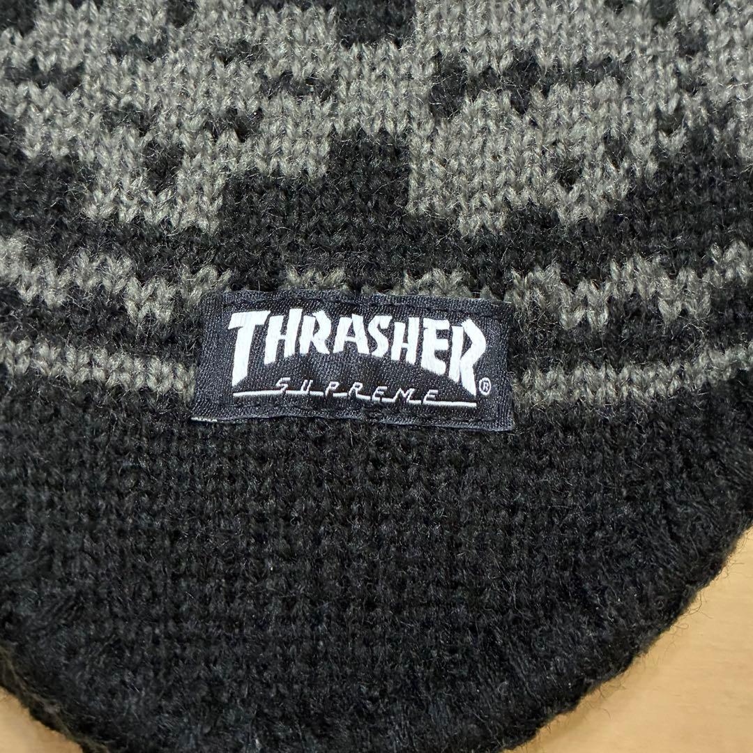 supremeスラッシャー ビーニー