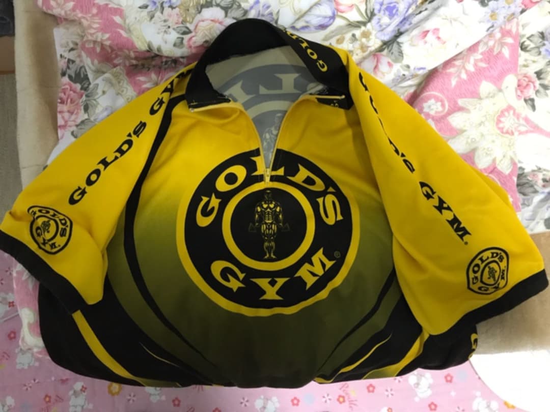 激レア ゴールドジム 現役トレーナー シャツ GOLDS GYM 限定 非売品★