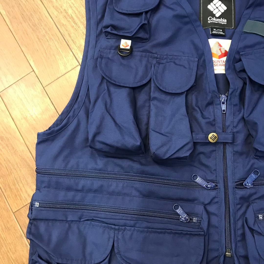 Columbia × MOUNTAIN RESEARCH フィッシングベスト