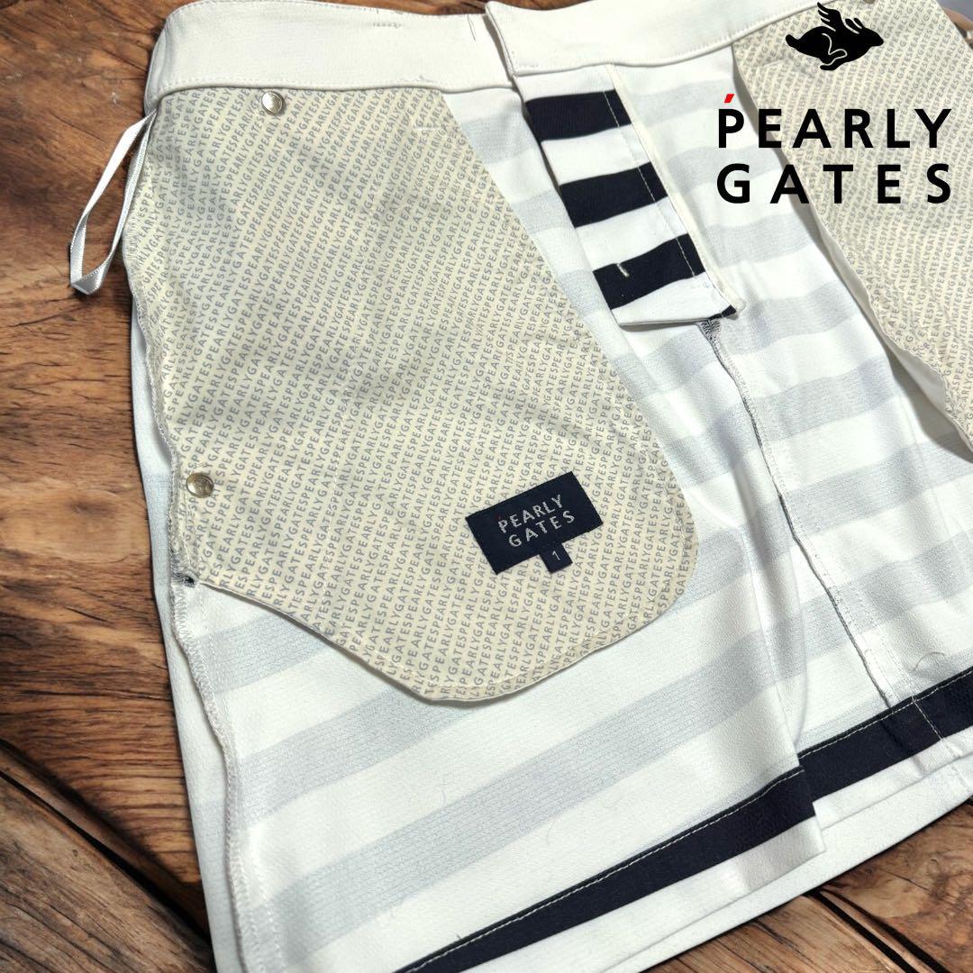 PEARLY GATES❣️ストレッチさらさらスカート 美品