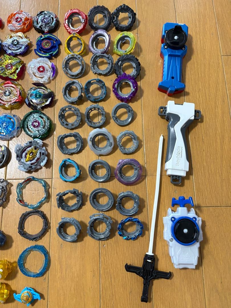 ベイブレードセット 多数 バトルスティック付き