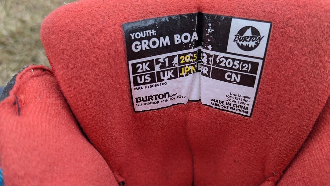 BURTON　バートン　 キッズ　110cm