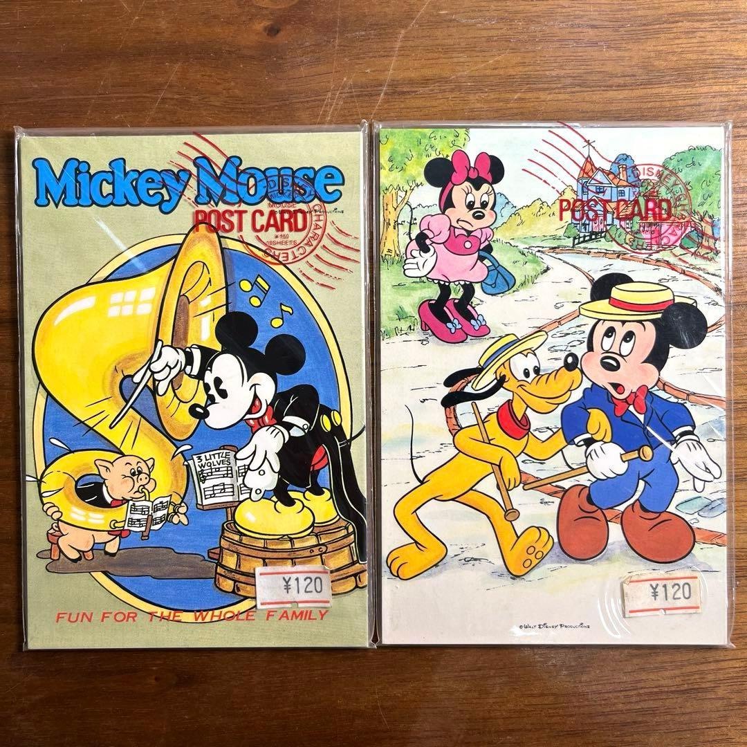 ディズニー　ポストカードセット　新品未開封