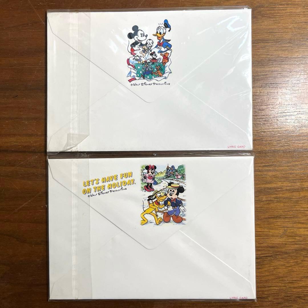 ディズニー　ポストカードセット　新品未開封