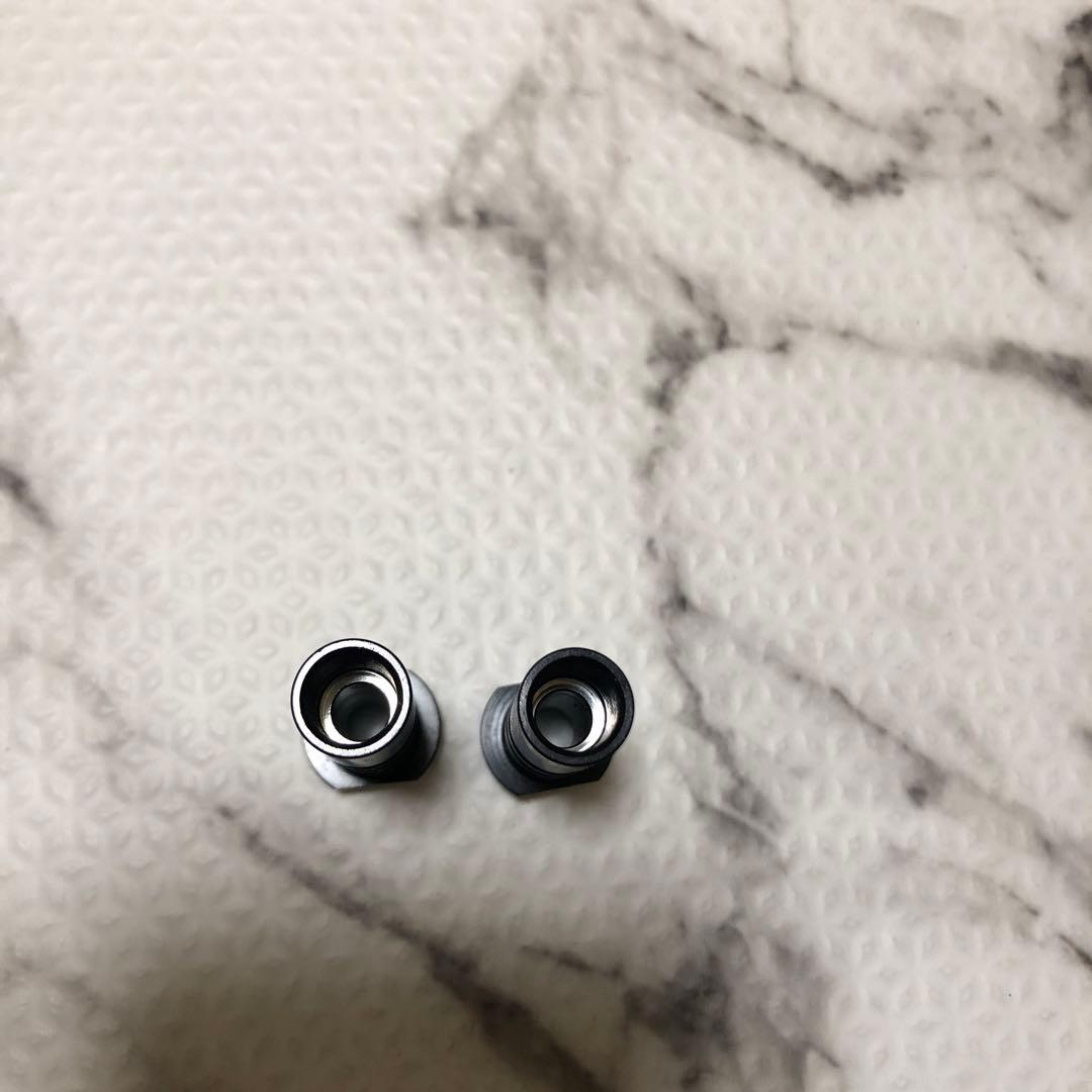 DRT バリアル 軽量スペンサーシャフト　ブラック　2個セット　美品