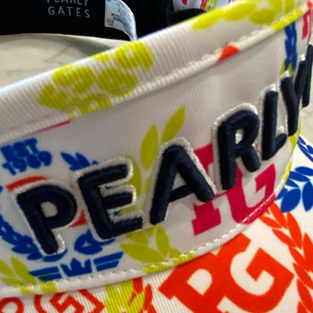 新品同様　PEARLY GATES メンズ　バイザー