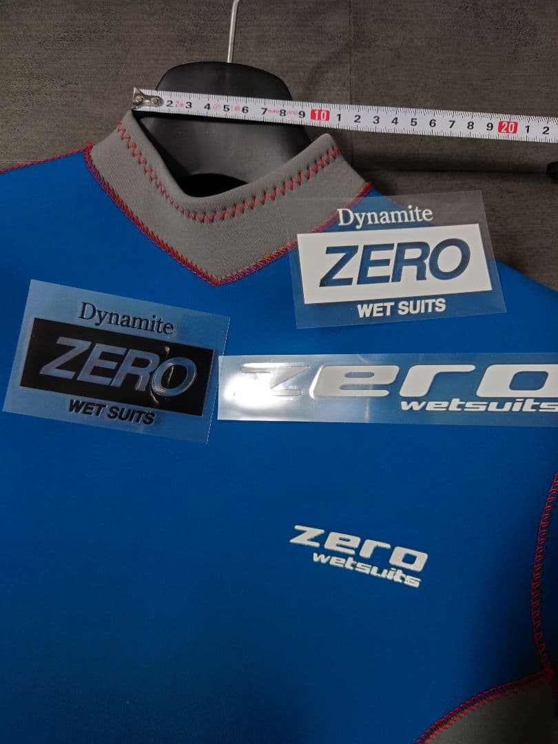 値下 ZERO WET SUITS ウエットスーツ 長袖タッパー ステッカー付き