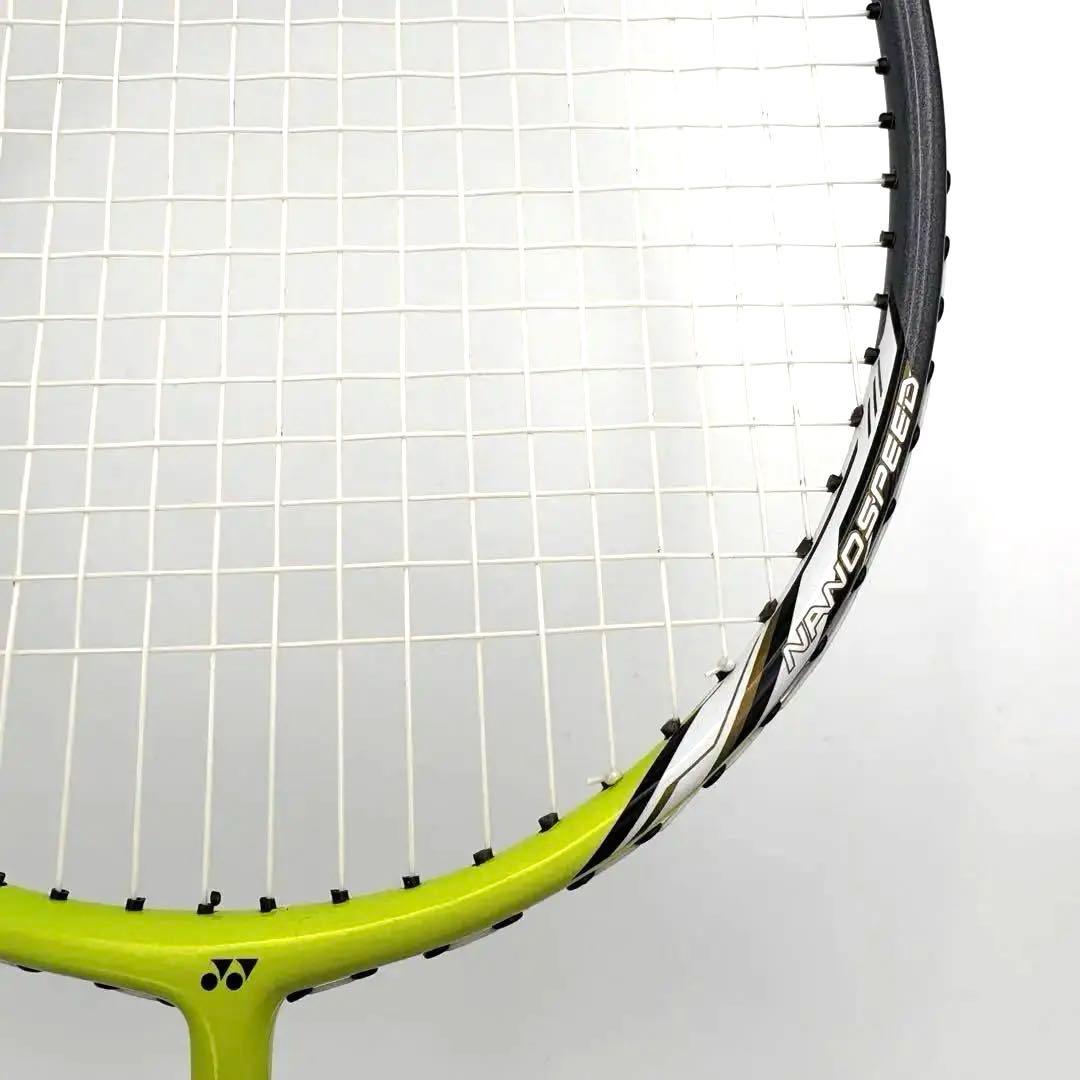 美品　ヨネックス　ナノスピード77　バトミントン ラケット　YONEX