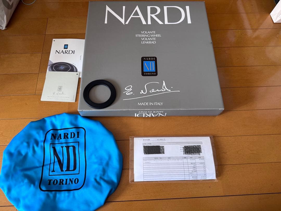 NARDI ナルディ ウッドハンドル、シフトノブJA11ハンドルポスト