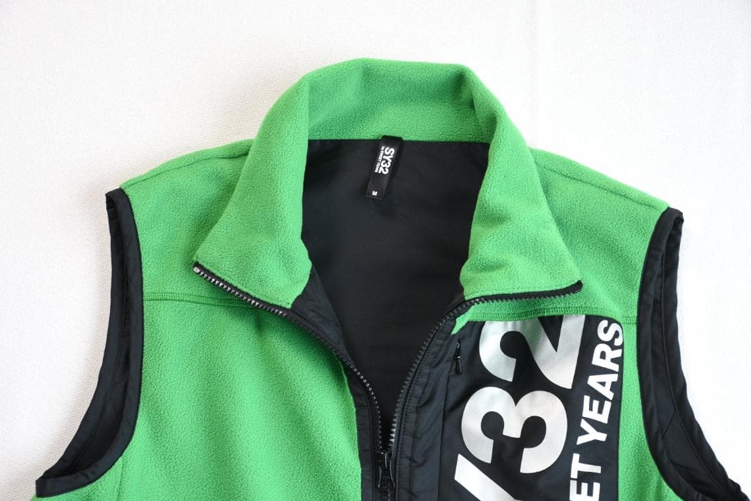 SY32 SWEET YEARS（スウィートイヤーズ）ジップフリースベストM