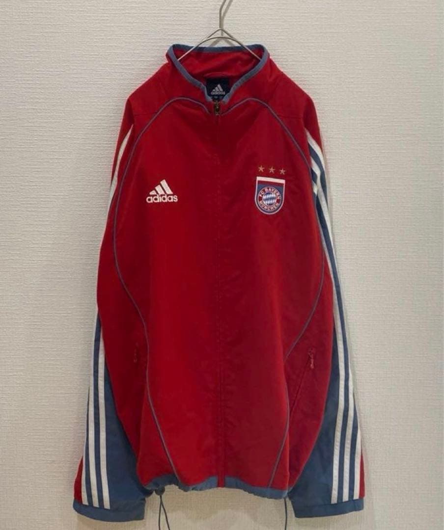 adidas バイエルンミュンヘン ジャケット／ナイロン ジャージ アディダス