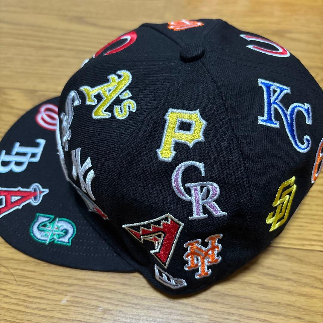 【海外限定‼️】 MLB全チームロゴNEWERA 59FIFTY CAPキャップ