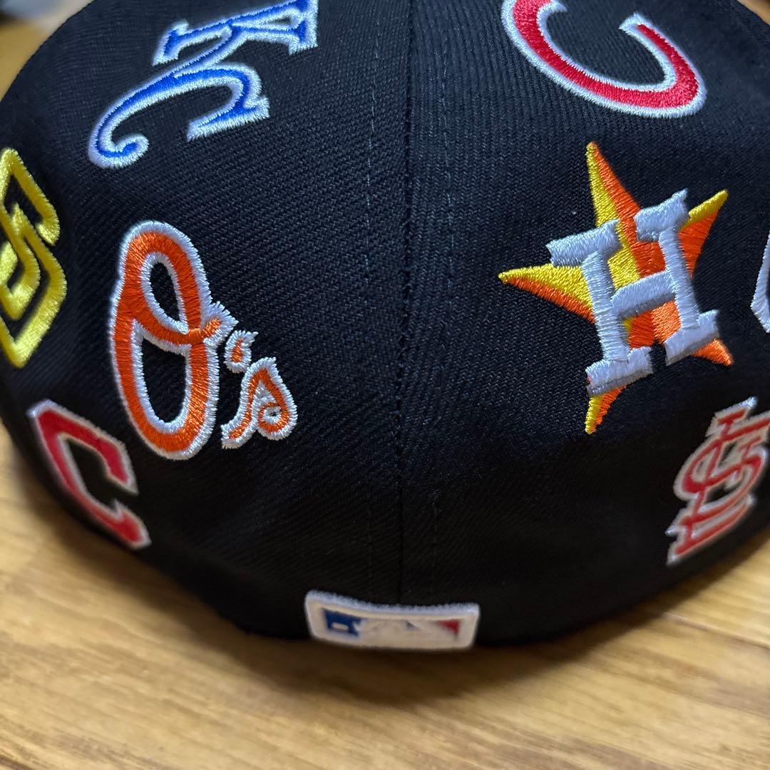 【海外限定‼️】 MLB全チームロゴNEWERA 59FIFTY CAPキャップ